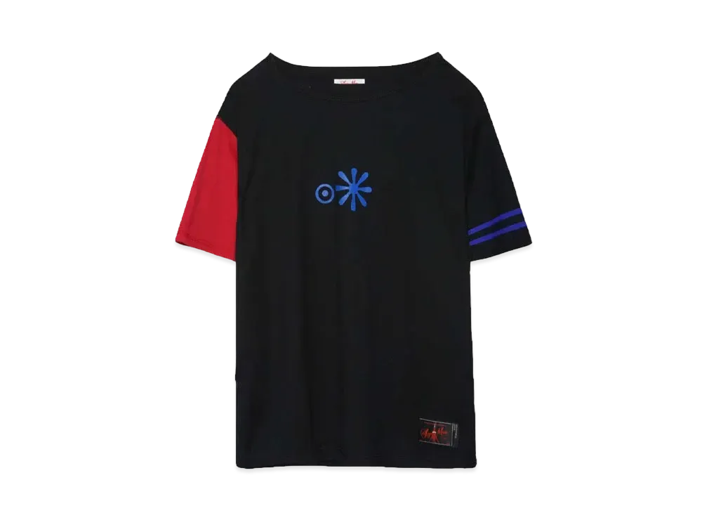 SYUMAN. 86 boat-neck Short sleeves "Blk"