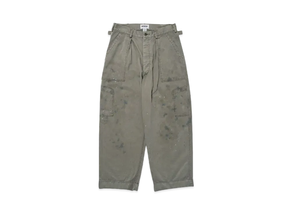 BOW WOW US AIR FORCE MECHANIC PANTS "OD AGEING"