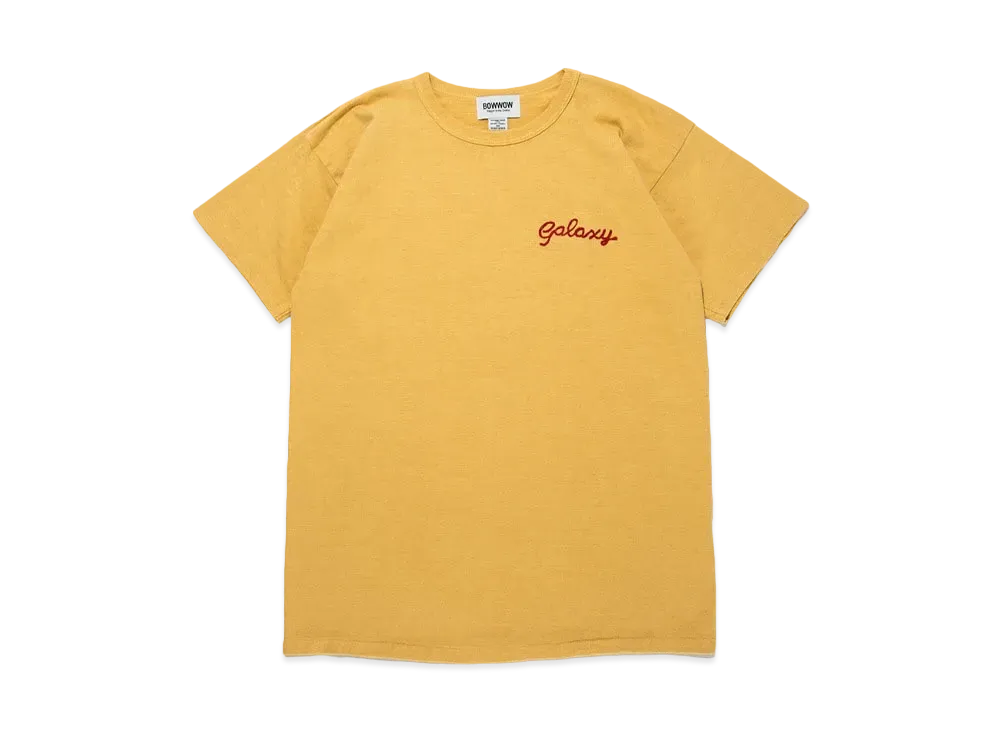 BOW WOW GALAXY SYRUP 8812 TEE "88/12 MUSTARD"