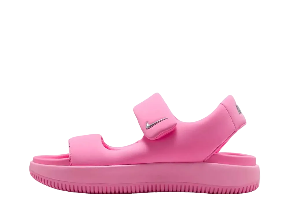 ナイキ ウィメンズ カーム サンダル "ハイパーピンク/メタリックシルバー"