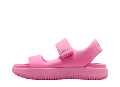 Nike Women's Calm Sandal "Hyper Pink/Metallic Silver"