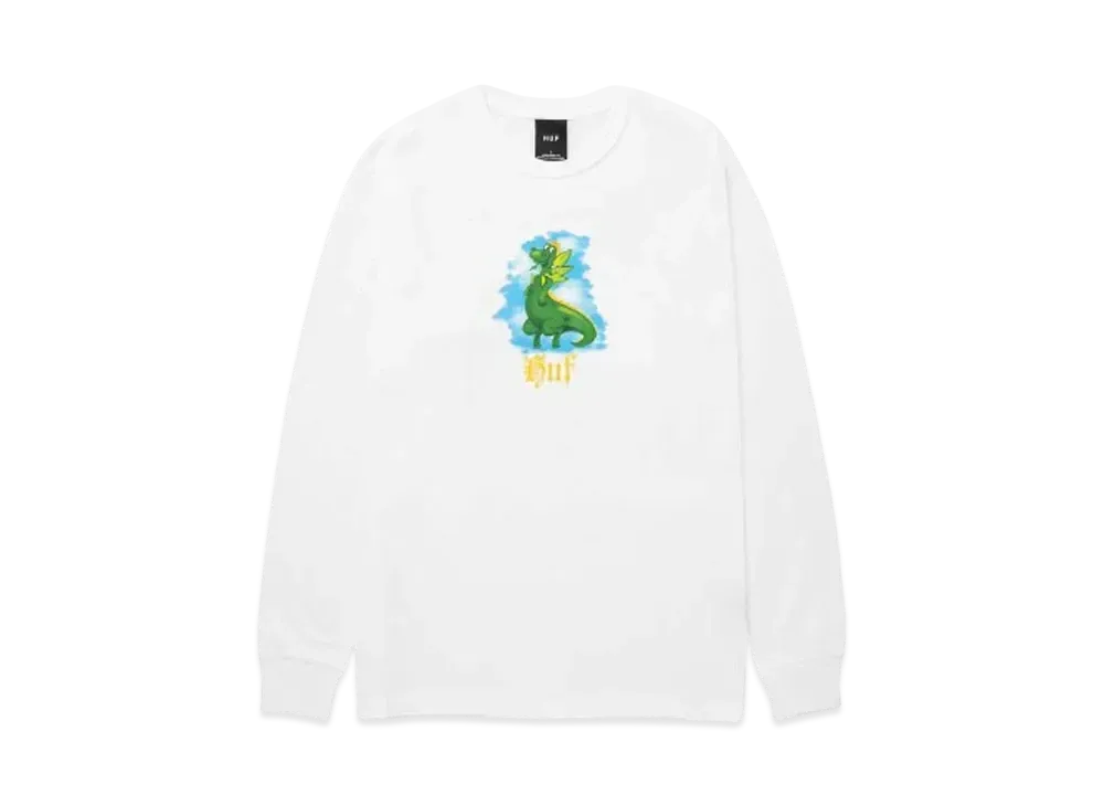 HUF Fairy Tale Long Sleeve T-shirt "White"