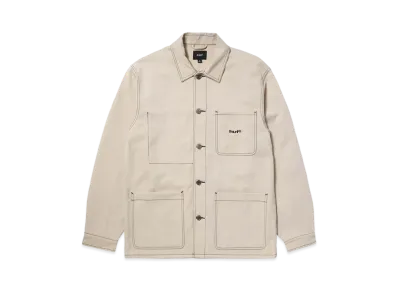 HUF Contrast Nylon Chore Jacket "Cream"