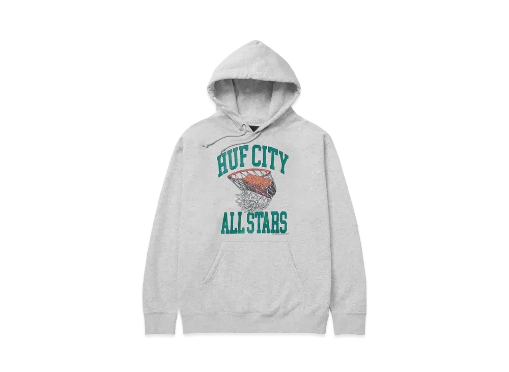 HUF Swish Hoodie "Heather Gray"