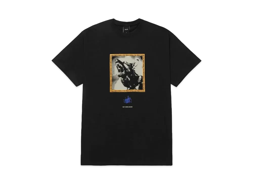 HUF Beware Tee "Black"