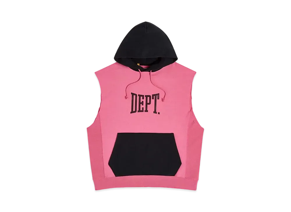 GALLERY DEPT. Gym Cut Off Hoodie "Flo Pink"