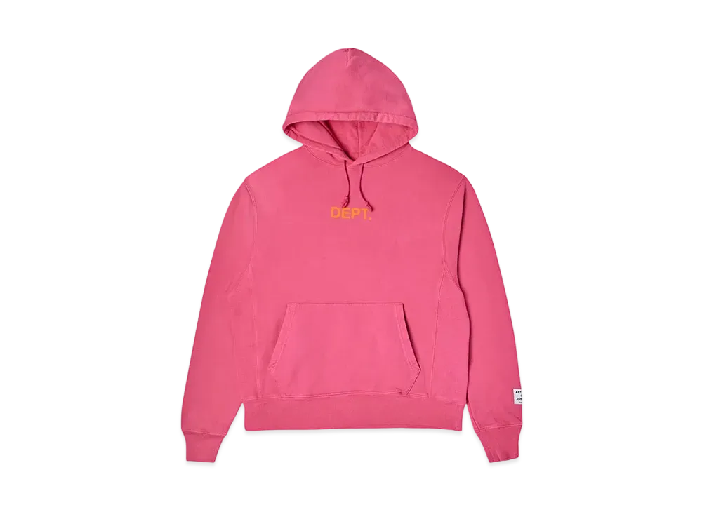 GALLERY DEPT. Dept Logo Hoodie "Flo Pink"