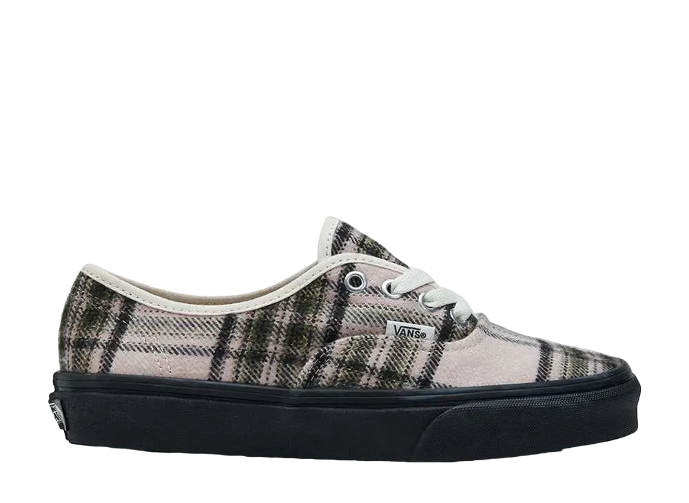Vans Plaid Authentic "Cozy Knit Black"