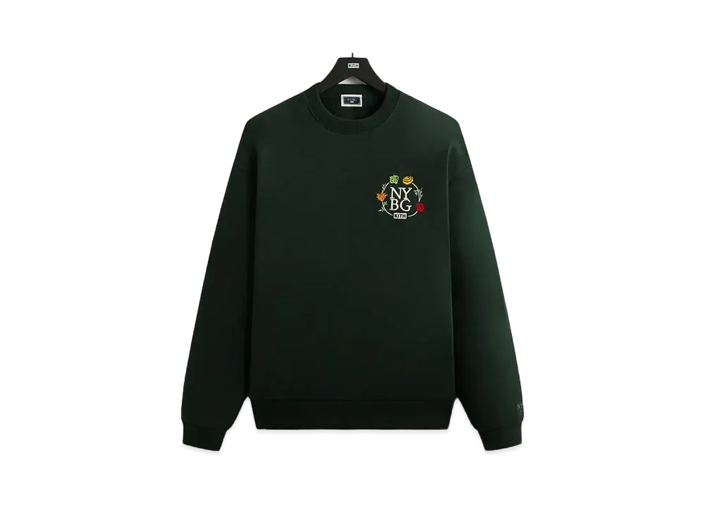 Kith x New York Botanical Garden Gardens of the Mind Nelson Crewneck "Stadium"