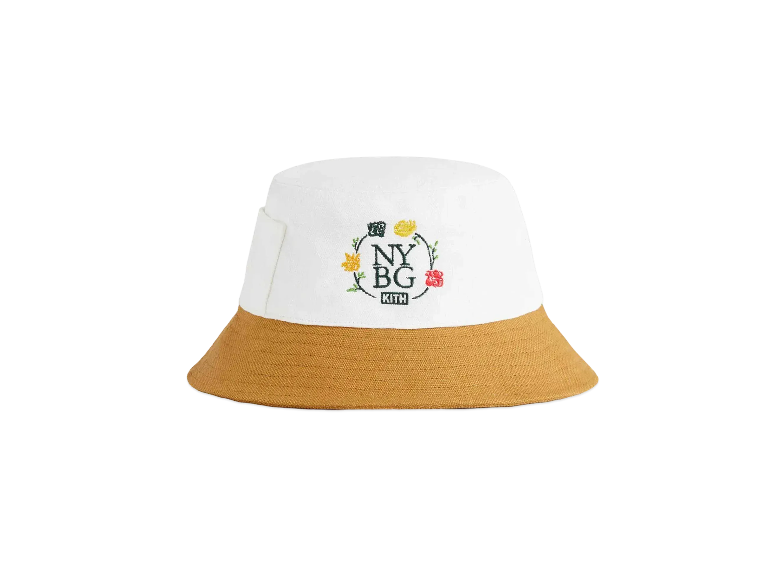 Kith x New York Botanical Garden Two Tone Canvas Dawson Bucket Hat "Sandrift"
