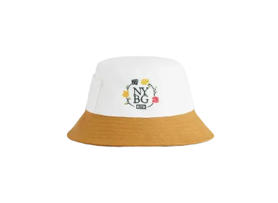 Kith x New York Botanical Garden Two Tone Canvas Dawson Bucket Hat "Sandrift"
