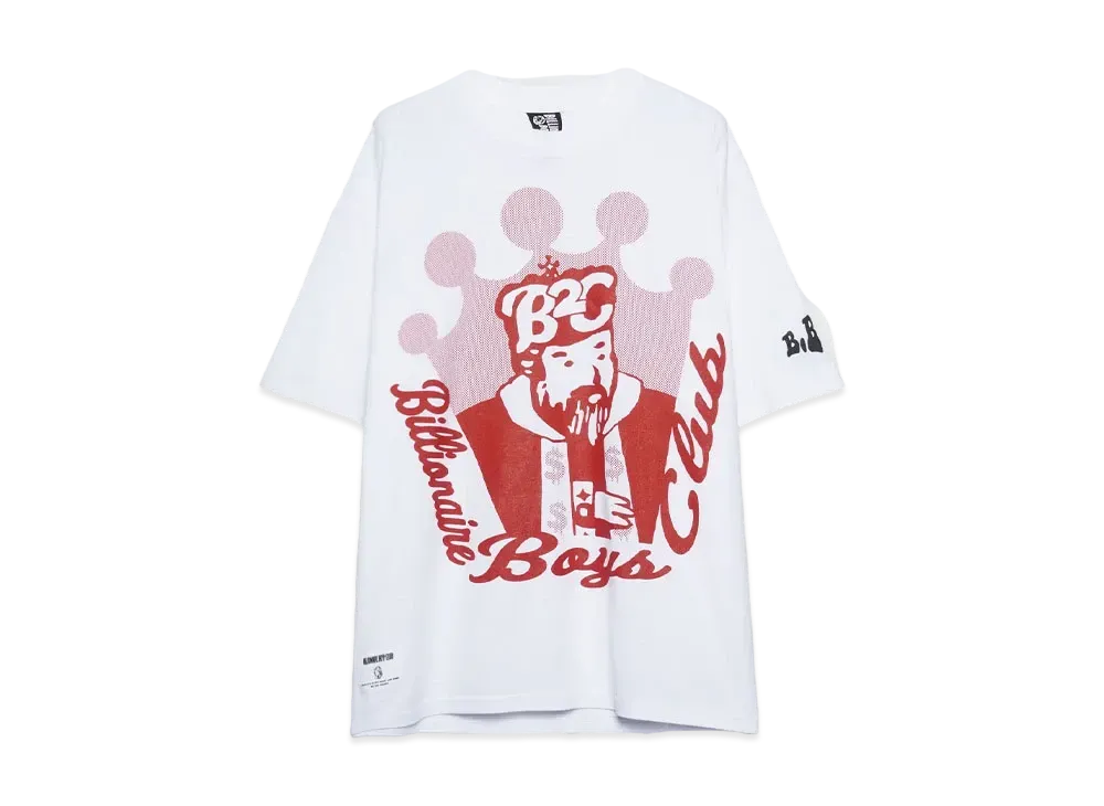 BILLIONAIRE BOYS CLUB COTTON T-SHIRT B2C "WHITE"