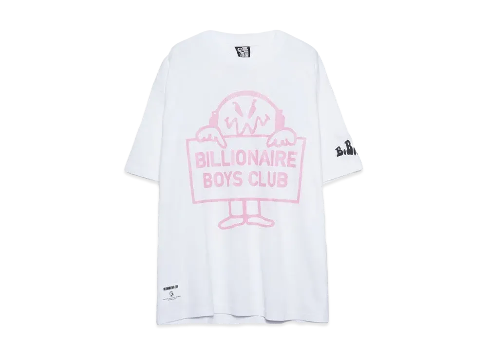 BILLIONAIRE BOYS CLUB COTTON T-SHIRT 7 "WHITE"