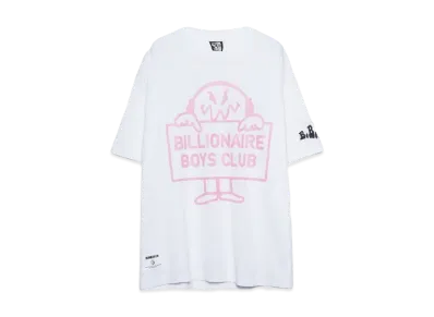 BILLIONAIRE BOYS CLUB COTTON T-SHIRT 7 "WHITE"