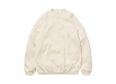everyone Cotton Crew Neck Sweatshirt "Ivory"