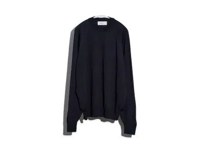 everyone High Gauge Knit Sweater "Black"