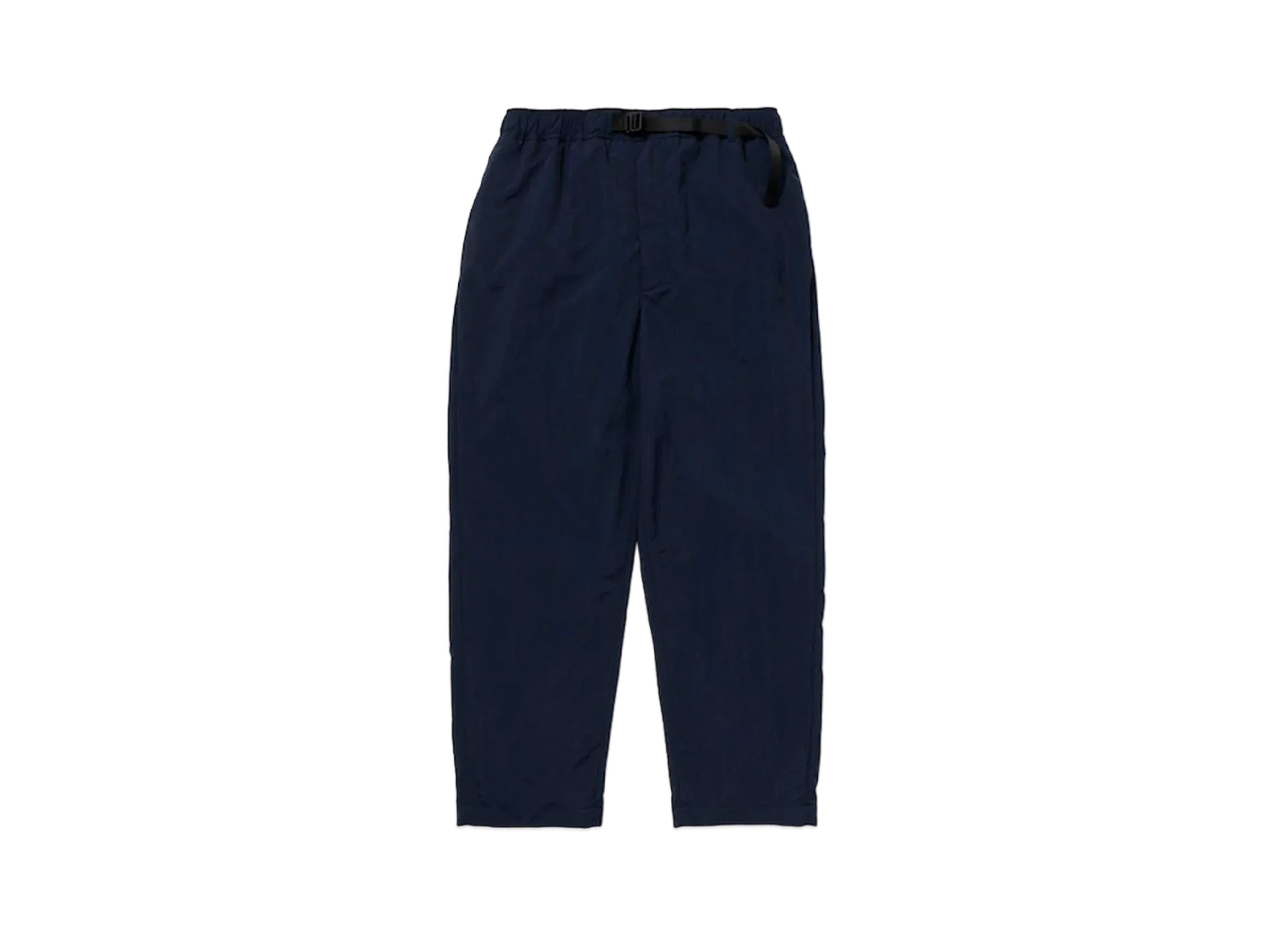 everyone nylon belted easy pants (NAVY)