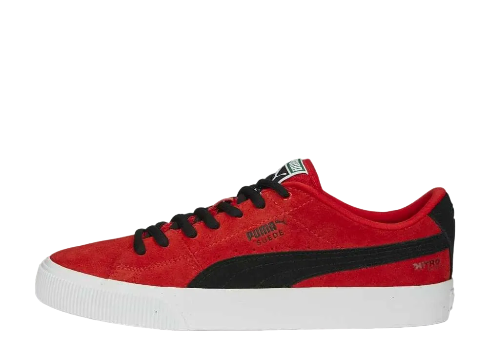 プーマ スウェード スケート ニトロ "ワームアース/プーマブラック/プーマホワイト"