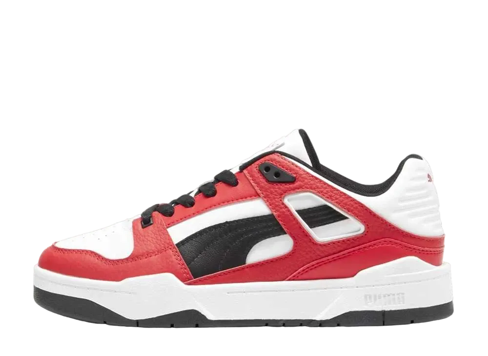 プーマ スリップストリーム レザー "プーマホワイト/プーマブラック/プーマレッド"