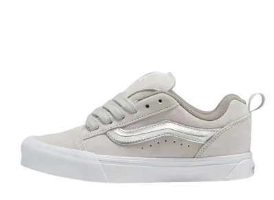 Vans Knu Skool "Metallic Silver Silver/True White"