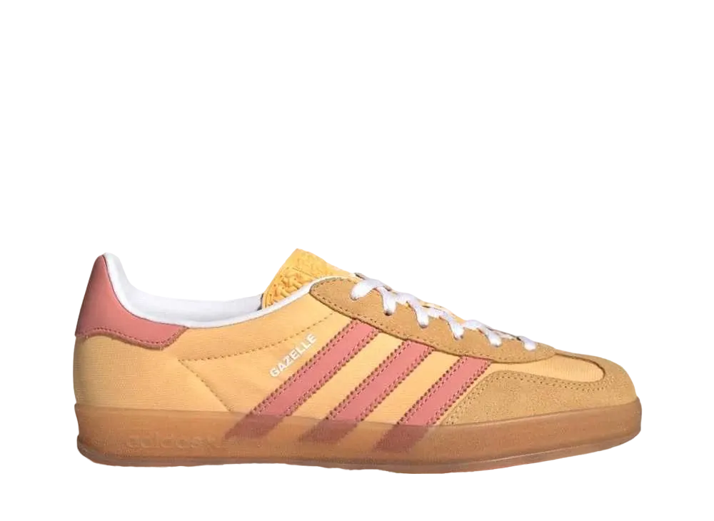 adidas Women's Gazelle Indoor "Semi Spark/Wonder Clay/Footwear White"