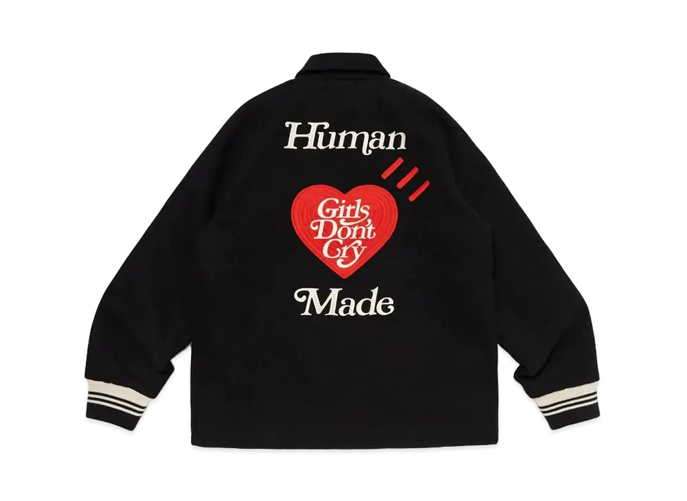 HUMAN MADE x Girls Don't Cry GDC Stadium Jacket "Black" / VERDY