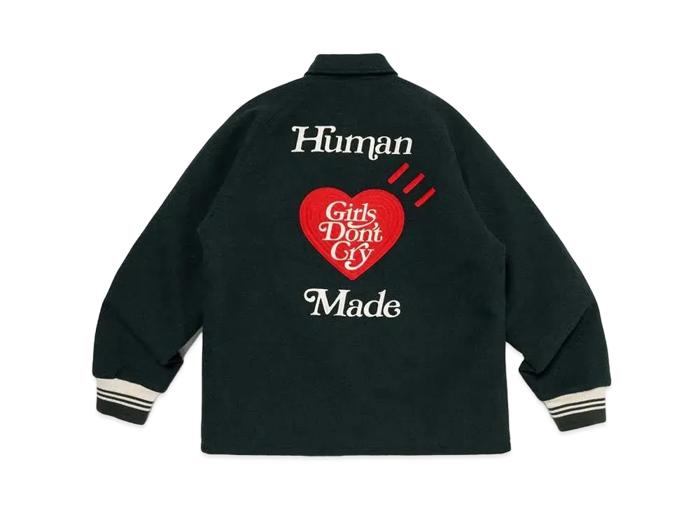HUMAN MADE x Girls Don't Cry GDC Stadium Jacket "Green" / VERDY