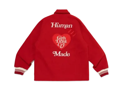 HUMAN MADE x Girls Don't Cry GDC Stadium Jacket "Red" / VERDY