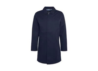 Barbour Rokig Waterproof Lightweight Soutien Collar Coat "Navy"