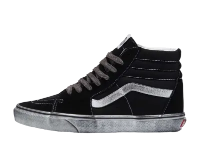 Vans Stressed Sk8-Hi "Black/White"