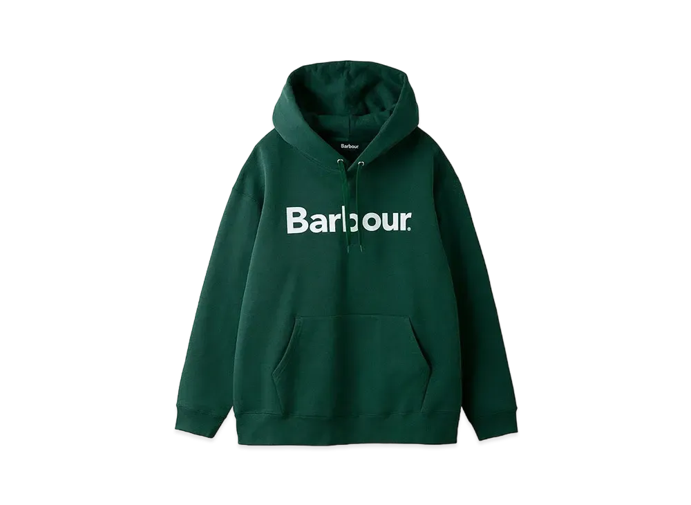 Barbour Japan Limited Logo Sweat Hood Hoodie "Green"