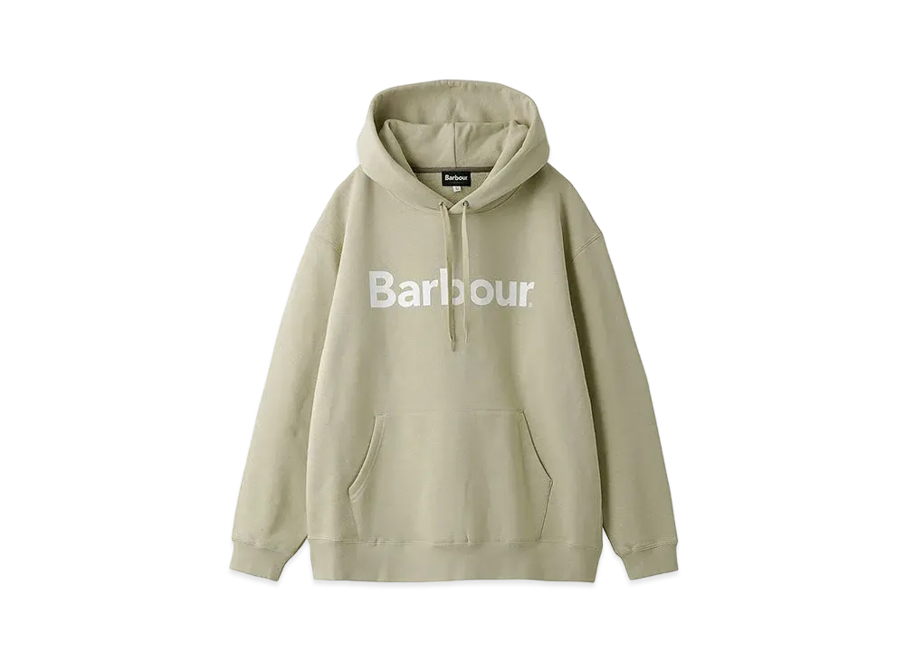 Barbour Japan Limited Logo Sweat Hood Hoodie "Light Brown"