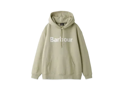 Barbour Japan Limited Logo Sweat Hood Hoodie "Light Brown"