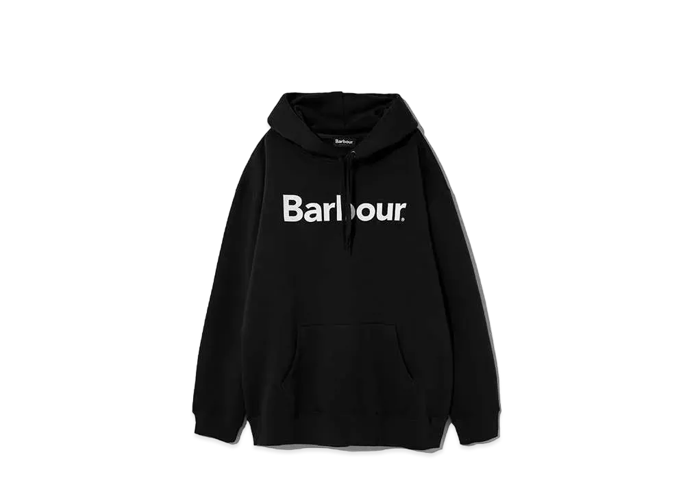 Barbour Japan Limited Logo Sweat Hood Hoodie "Black"