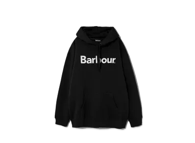 Barbour Japan Limited Logo Sweat Hood Hoodie "Black"