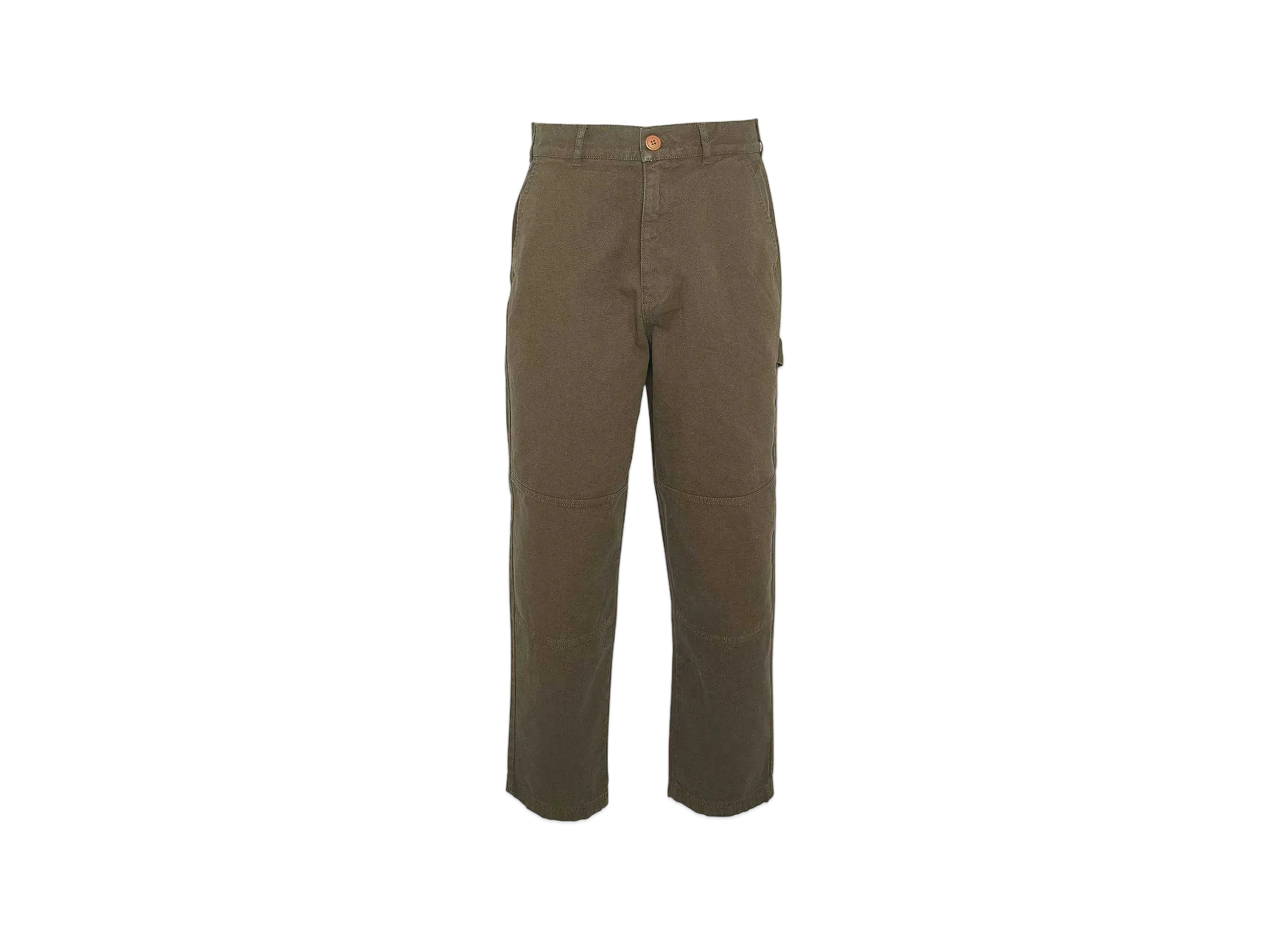 Barbour Chesterwood Cotton Canvas Painter Pants "Green"