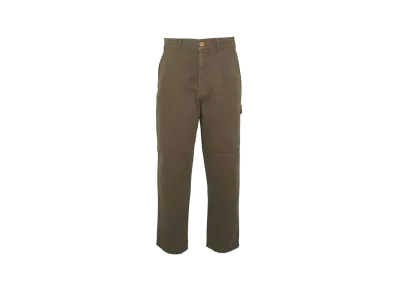 Barbour Chesterwood Cotton Canvas Painter Pants "Green"