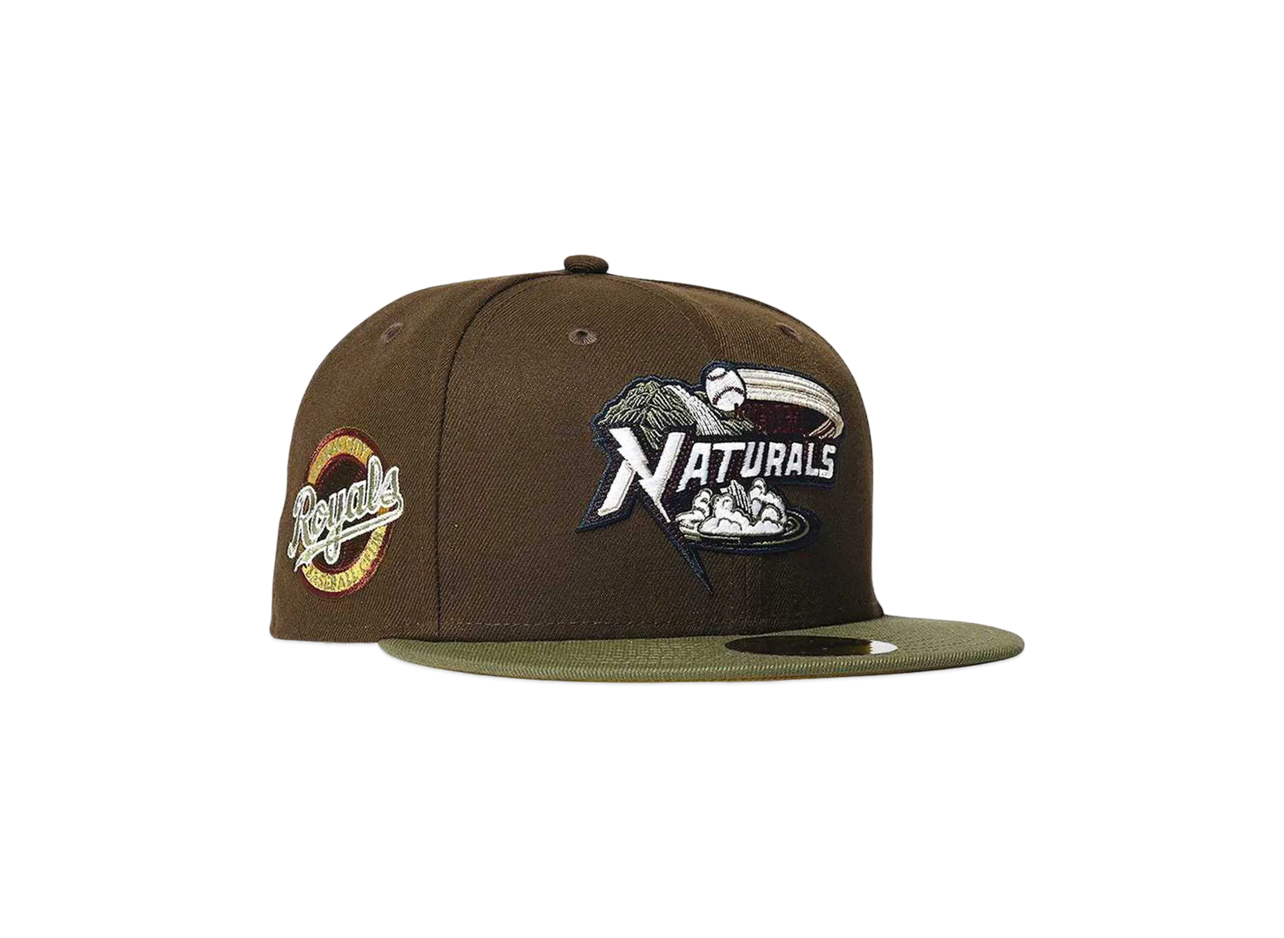 HOME GAME Northwest Arkansas Naturals 59FIFTY "WALNUT/OLIVE"
