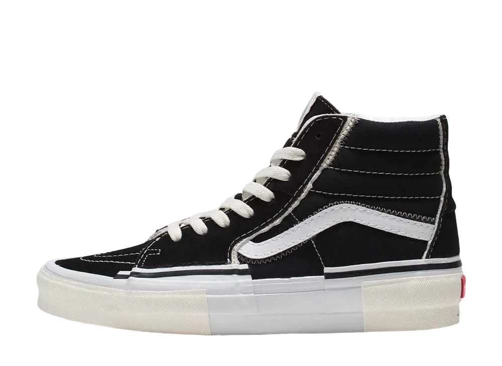Vans Sk8-Hi Reconstruct "Black/True White"