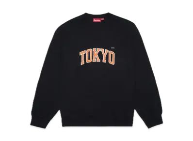 Supreme Shop Small Box Crewneck (Tokyo) "Black"