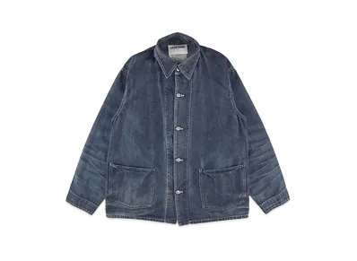 New Manual x KAPTAIN SUNSHINE Denim Chore Jacket "Indigo"