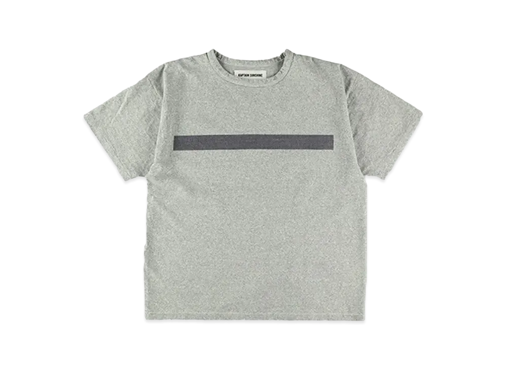 New Manual x KAPTAIN SUNSHINE West Coast Tee "Feather Grey"