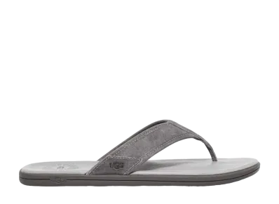 UGG Seaside Flip Leather "Medium Grey"