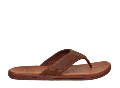 UGG Seaside Flip Leather "Luggage"