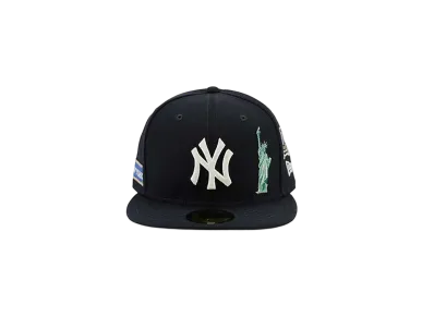 NEW ERA x The Cap Exclusive City of Cities 59fifty New York Yankees "Black"