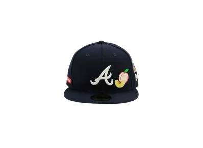 NEW ERA x The Cap Exclusive City of Cities 59fifty Atlanta Braves "Navy"