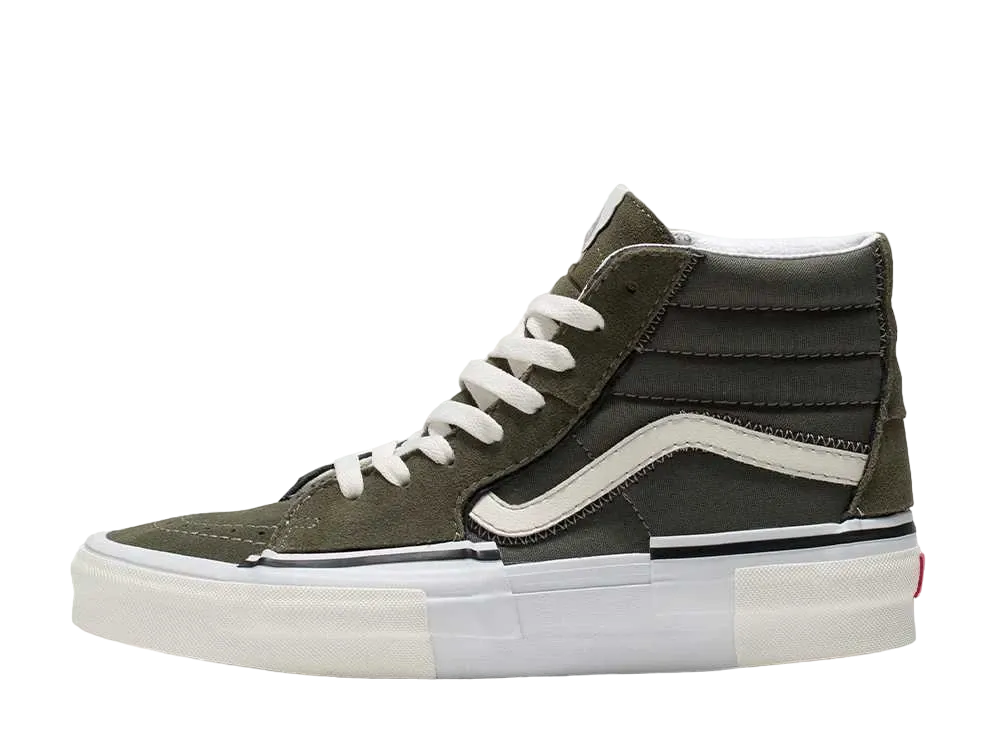 バンズ スケートハイ リコンストラクト "オリーブカモ"