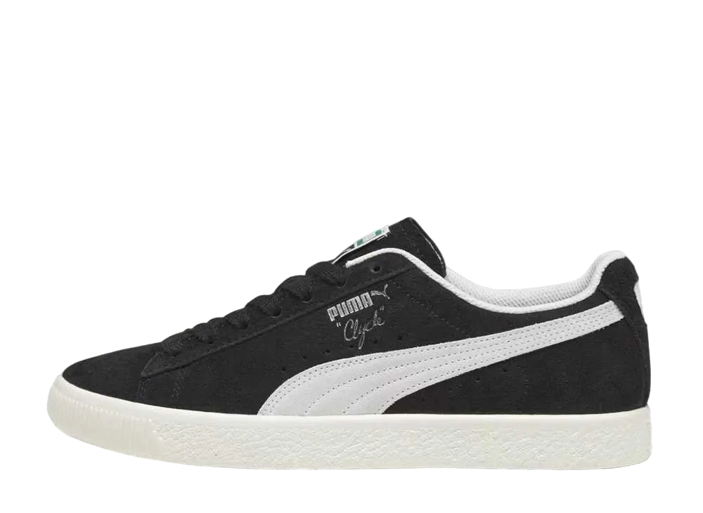 Puma Clyde Hairy Suede "Puma Black/Frosted Ivory"