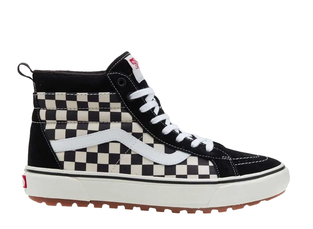 バンズ スケートハイ MTE-1 "チェッカーボードブラック/ホワイト"