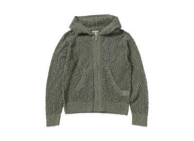 BEAMS FUTURE ARCHIVE Net Knit Parker "Khaki"